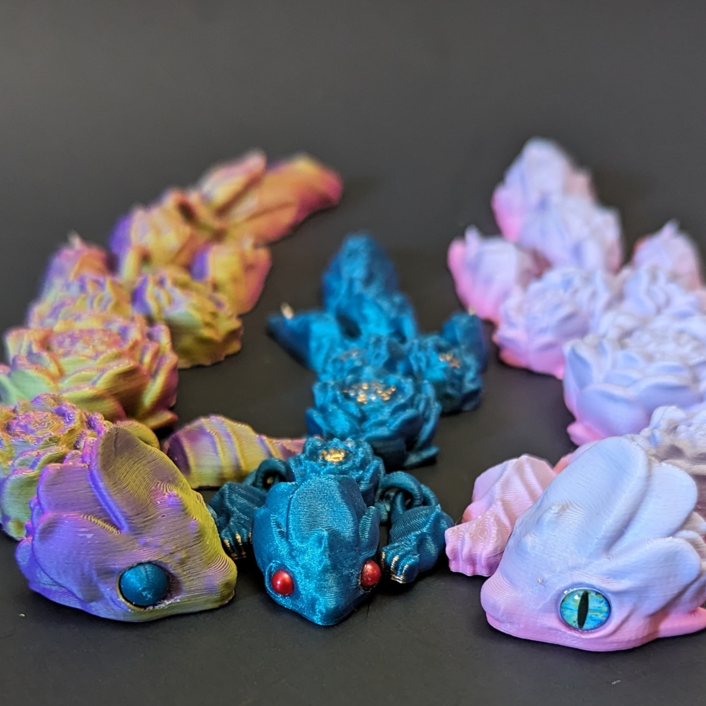 Articulated Lotus Dragon