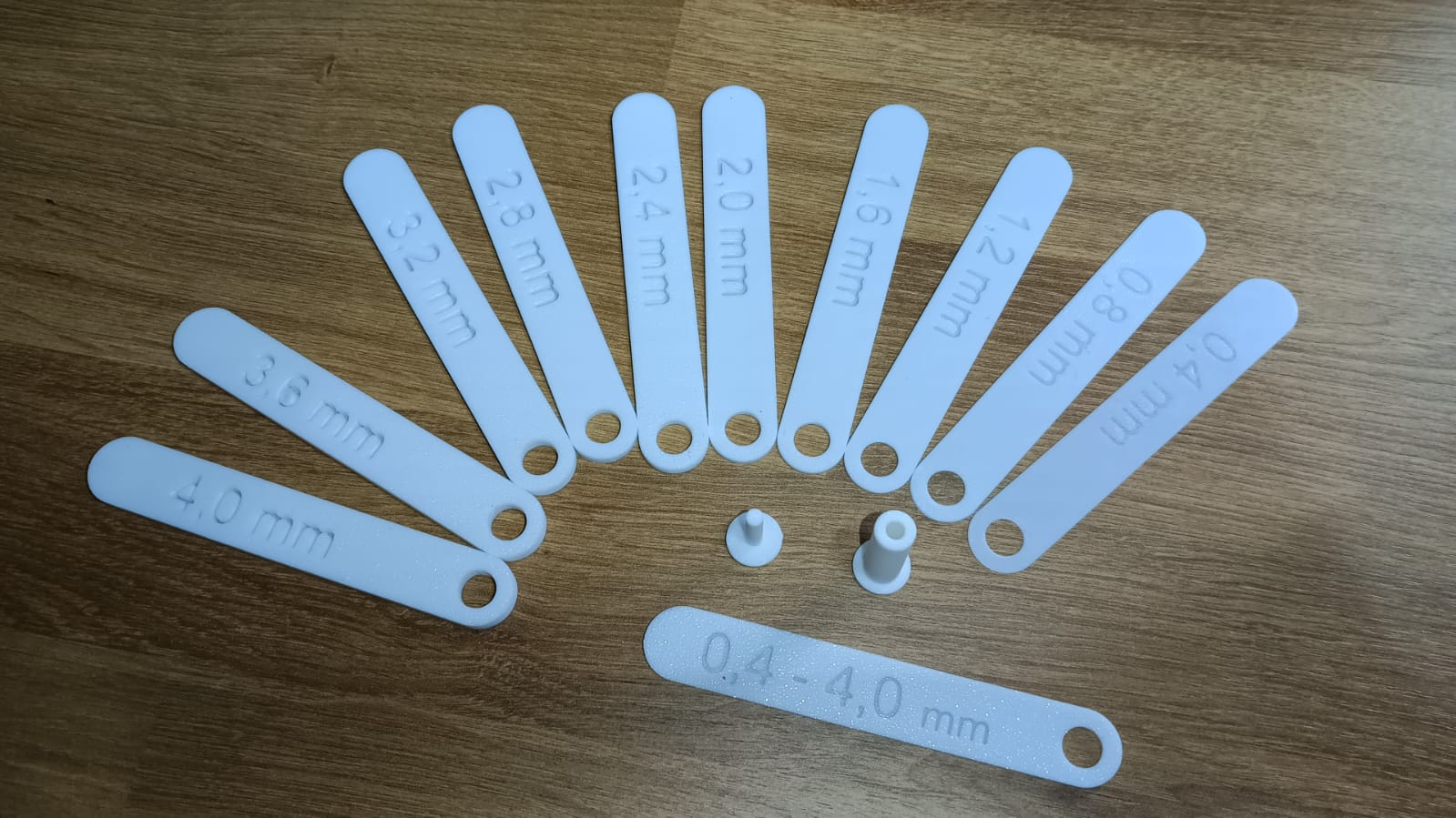 feeler gauge - spessimetro 0,4 - 4 mm