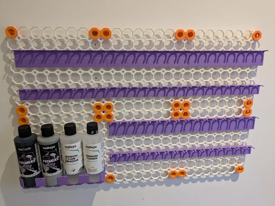 Multiboard - Vallejo Acrylic Paint Bottle Holder