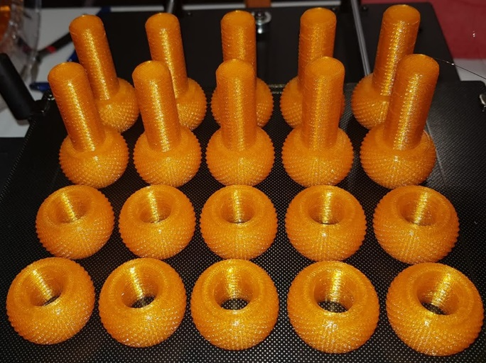 Yet another knurling bolt and nut by akira3dp0