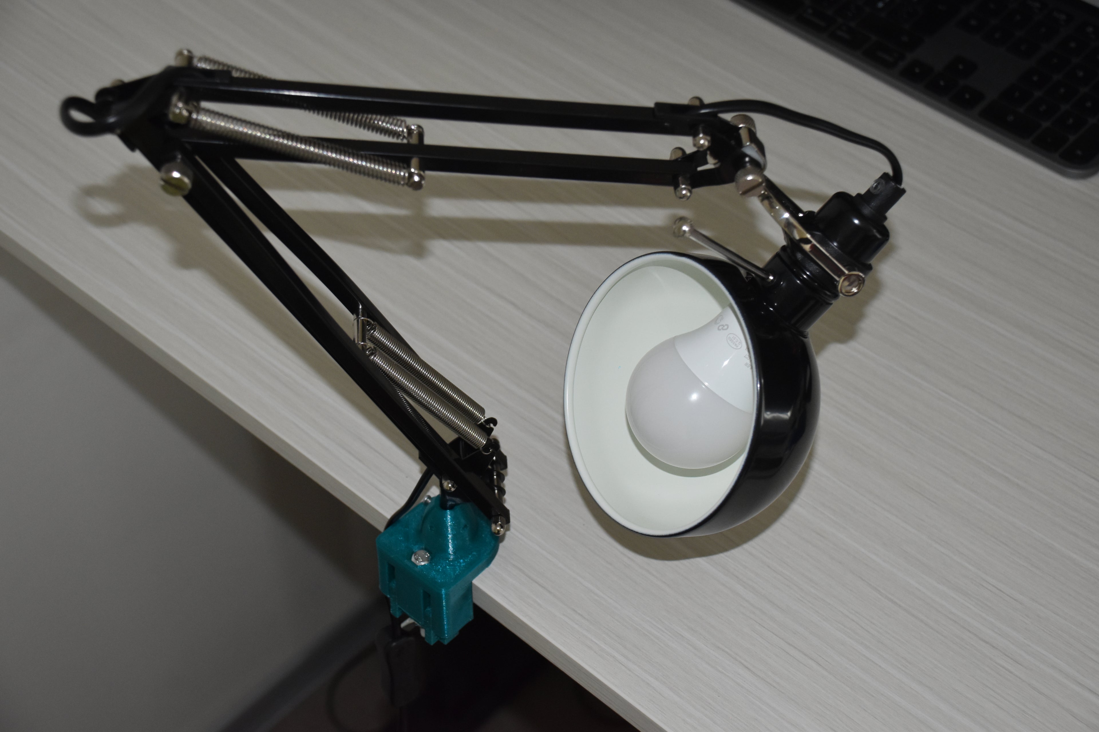 Table clamp stand for Ikea FORSÅ Lamp