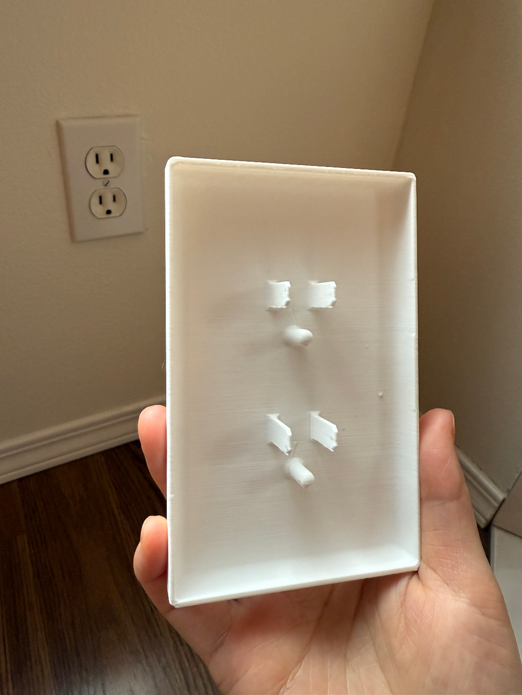Outlet cover for US standard outlets