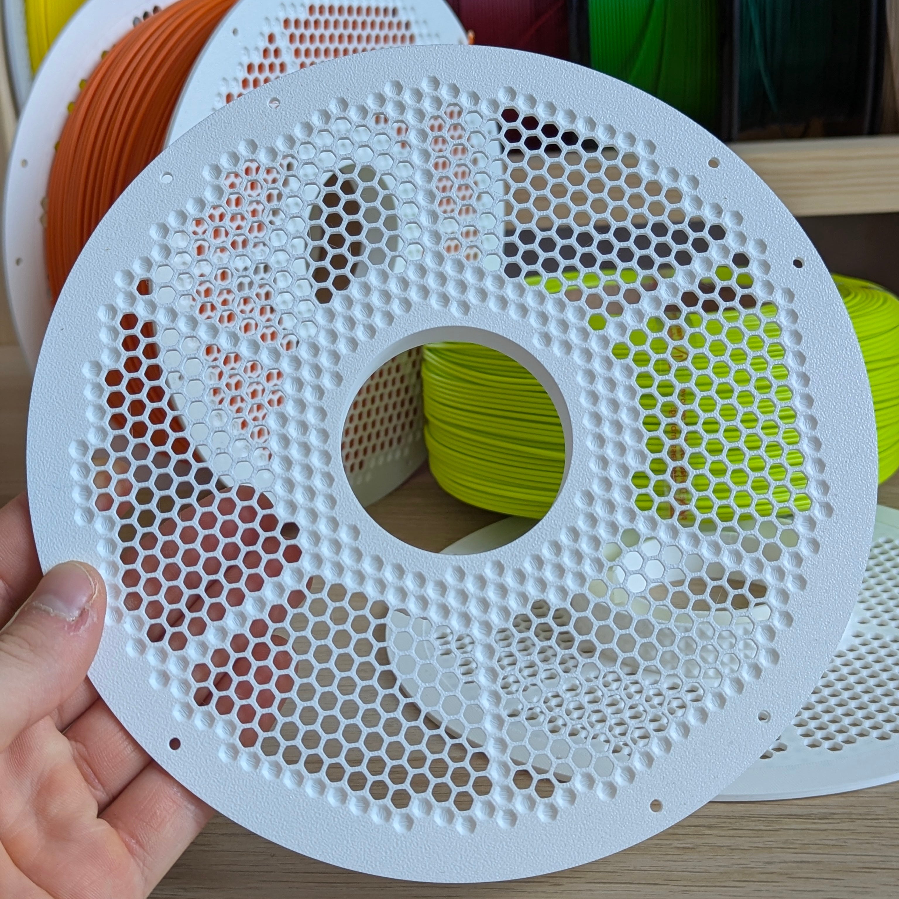Bambu AMS Lite reusable spool (very light!)
