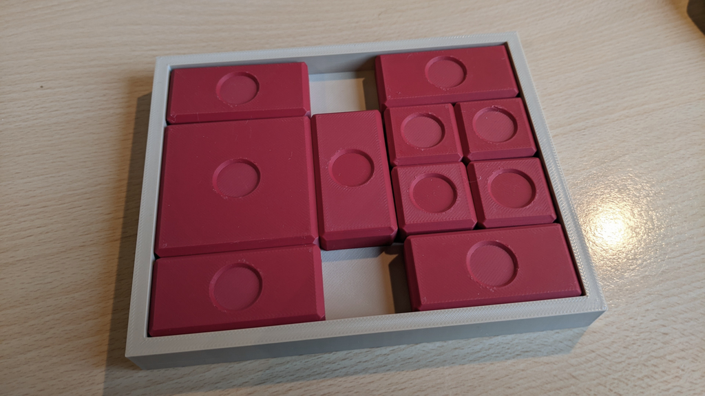 Brick slider puzzle