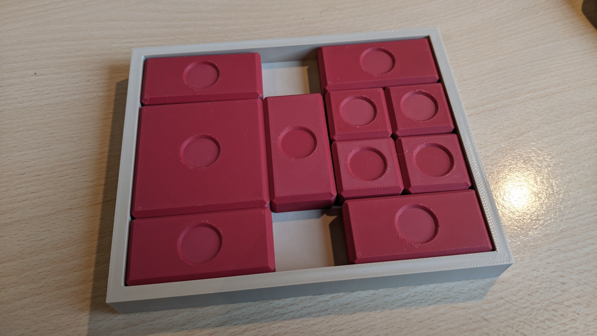 Brick slider puzzle