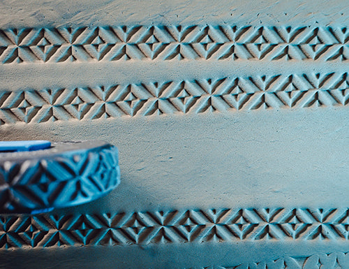 Texture Clay Wheel - Geometric Pattern