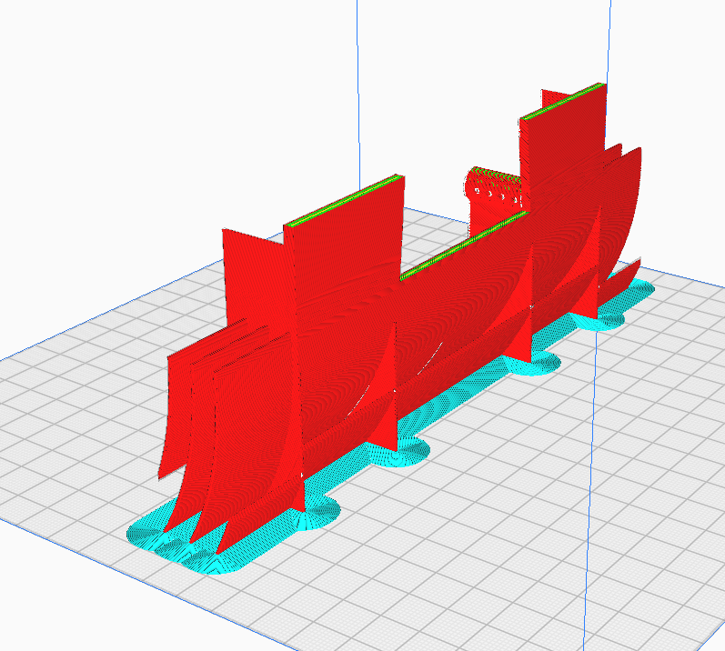 RC Car 1:10 Diffuser (HPI RS4 Sport3)