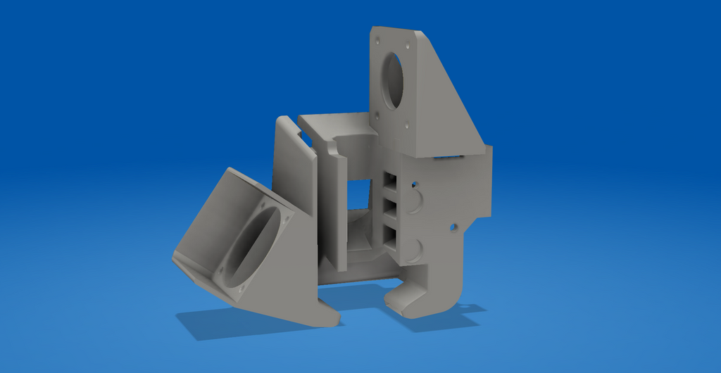 Direct drive mount with CR touch, noctua fans for Linear rail