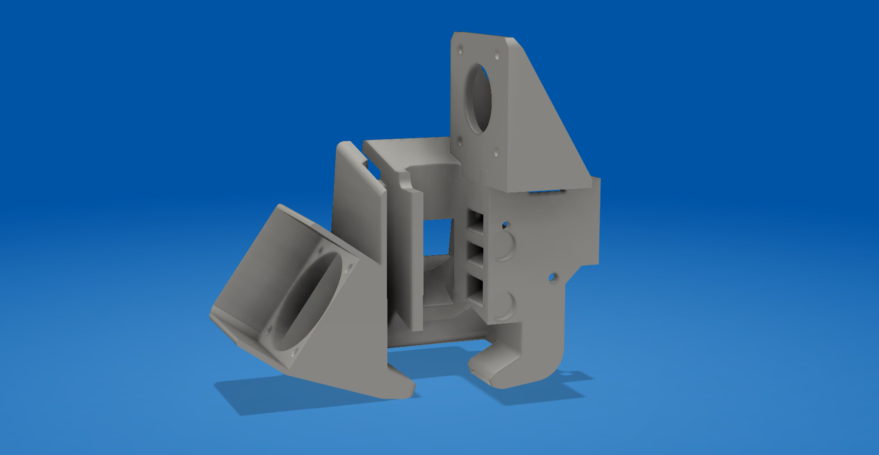 Direct drive mount with CR touch, noctua fans for Linear rail