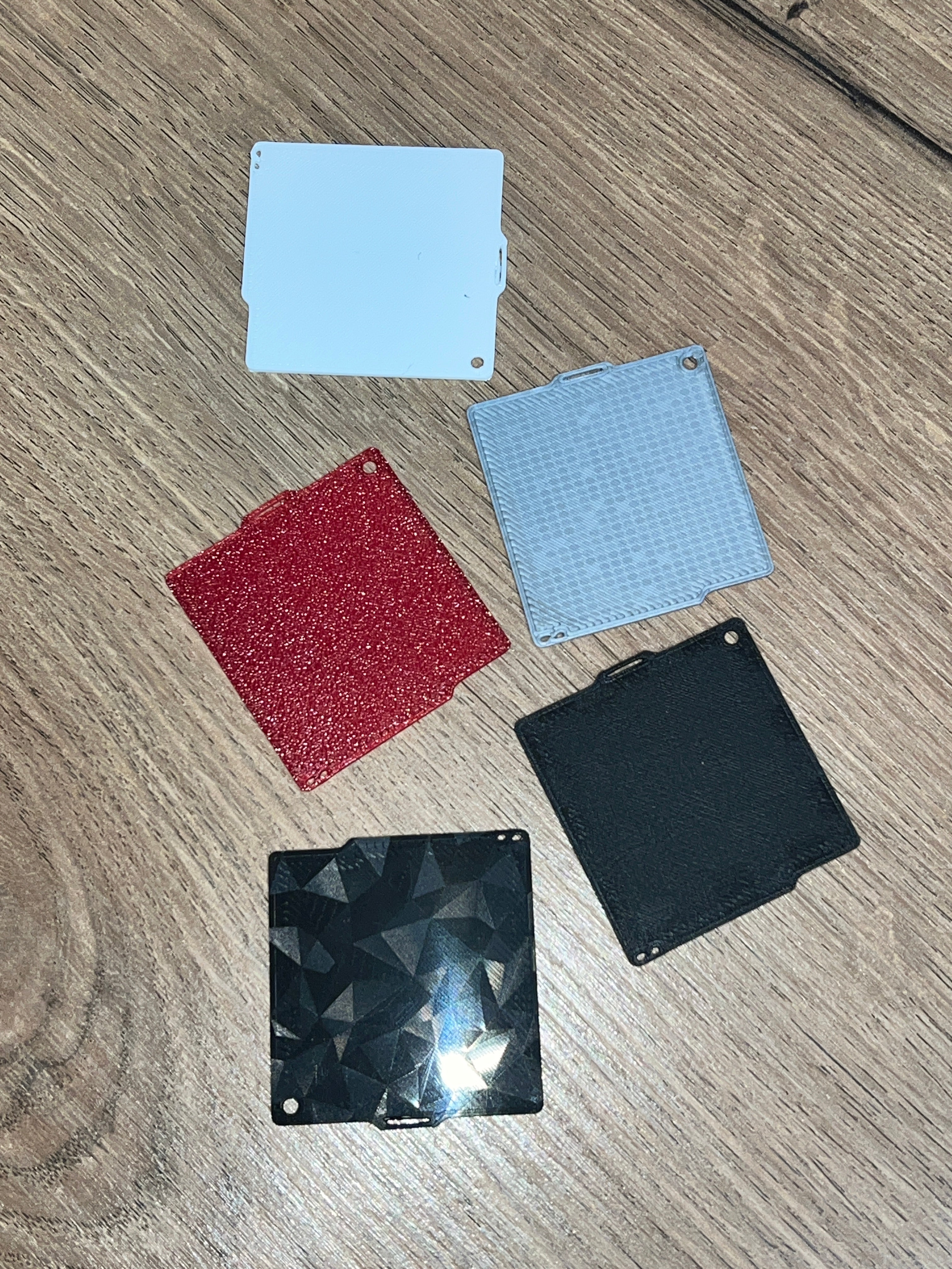 Mini Bambu Build Plates Samples