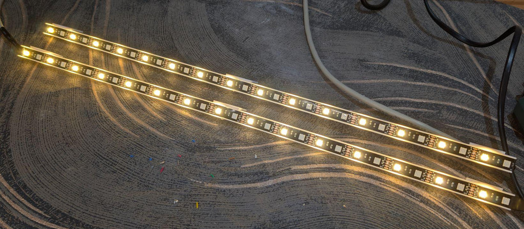 Einfacher LED Stripe Träger für LED-Stripe 10 mm