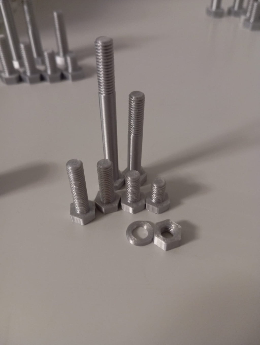 Modular Screw Set M6 M7 M8 M10 + Nuts & Washers