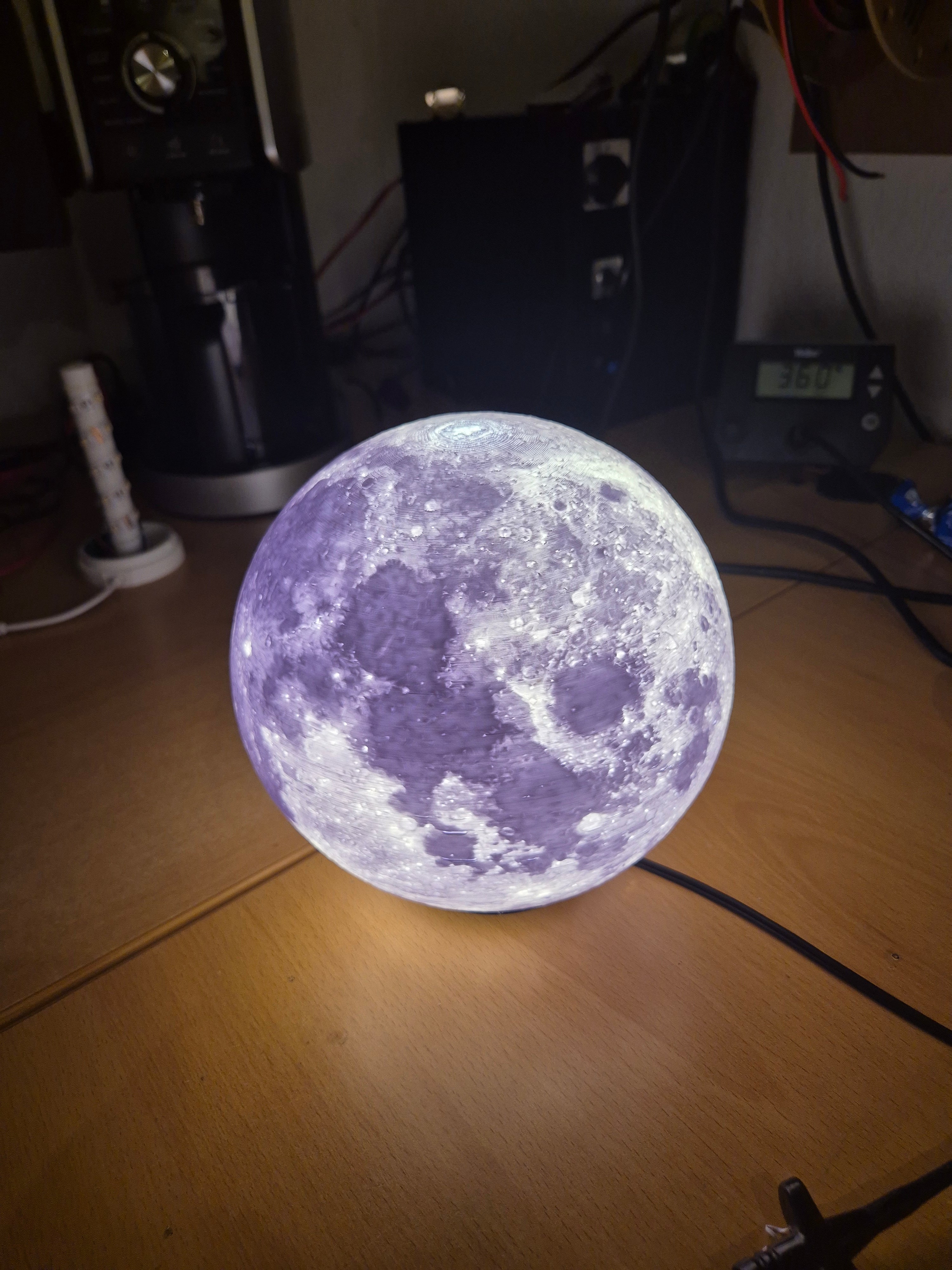 Mond Lampe 18cm