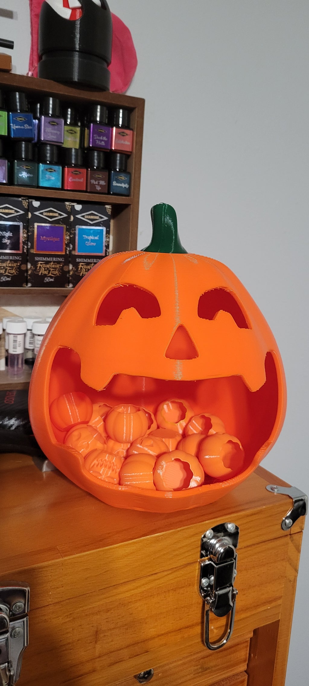 Halloween Pumpkin Candy Bowl