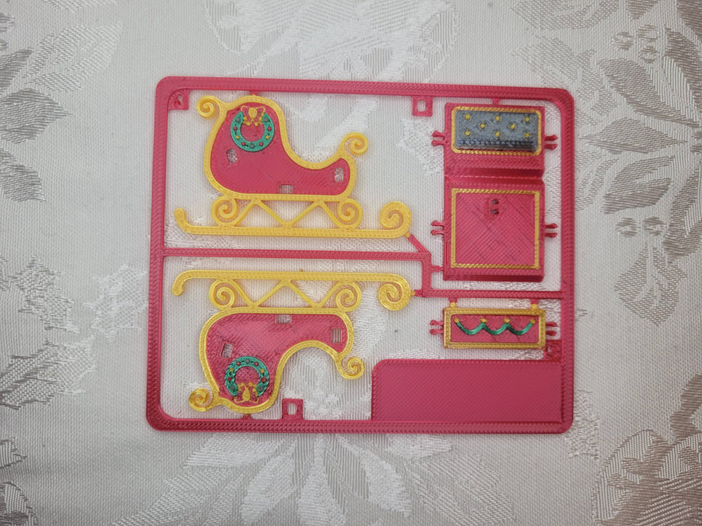 Christmas Sleigh Kit Card