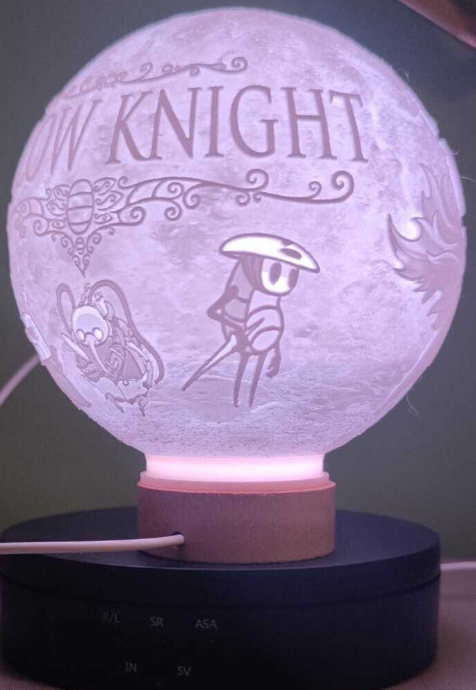 Lithophane Hollow Knight
