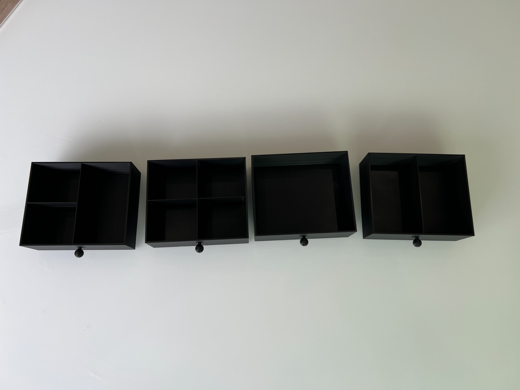 Box with drawers