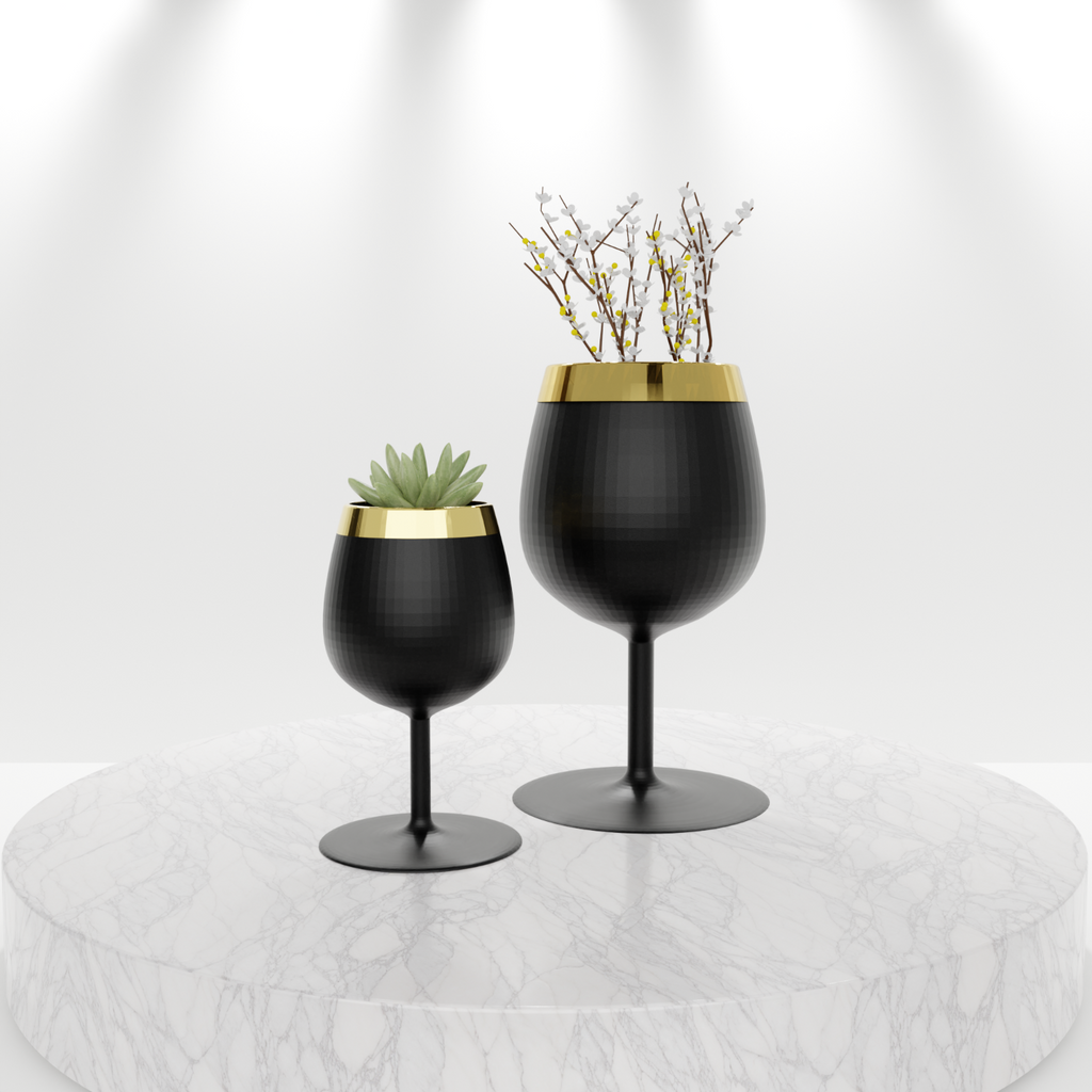 Modern Vase Wine Glass