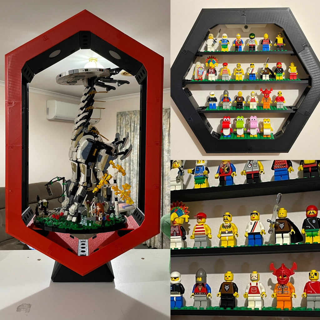 MedalDisplay Hex - The Modular 3D Printable Display Case