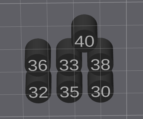Tire Valve Cap with Pressure Number (Parametric)