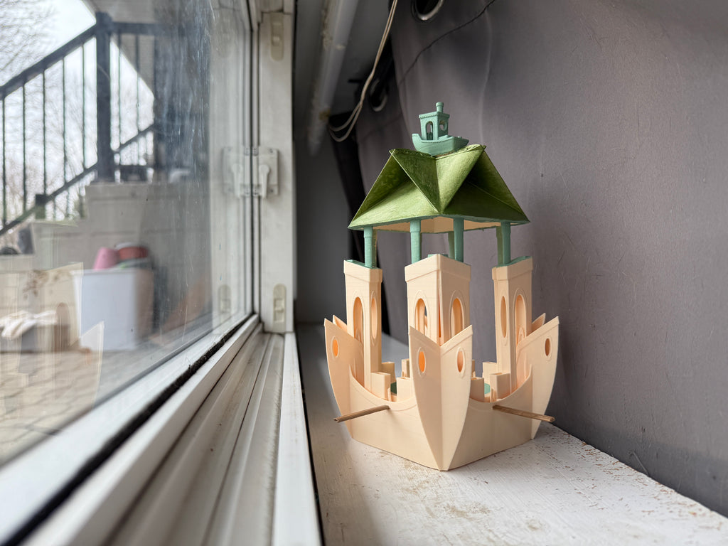 Bird Feeder Benchy v1