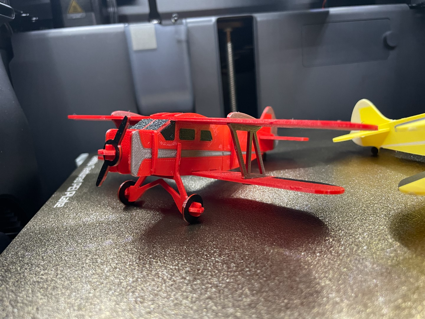 Biplane Kit Card (Waco YKS-6) - Christmas Gift!
