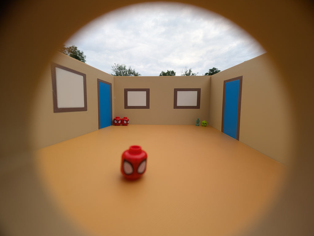 Ames Room - optical illusion