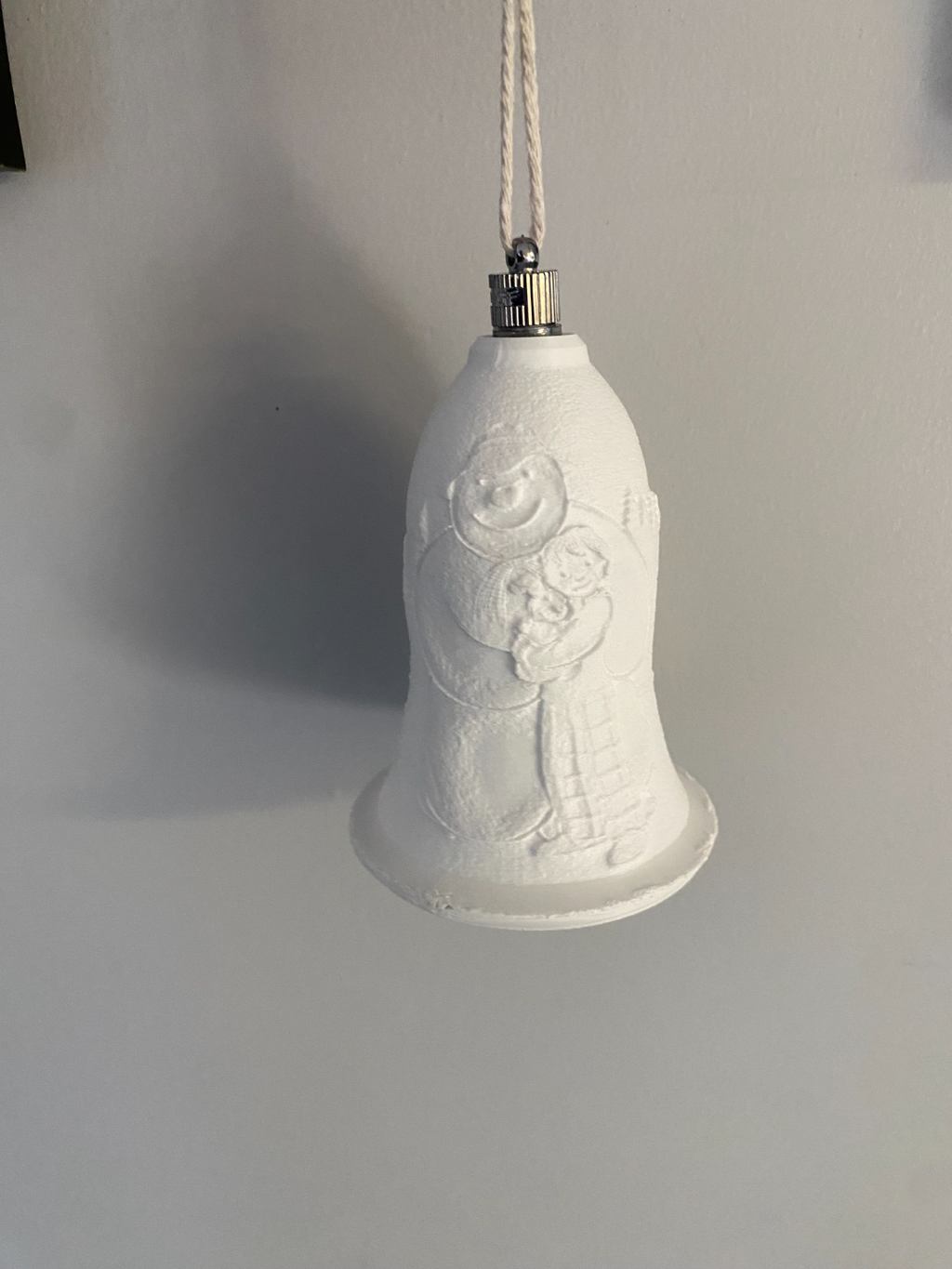 the snowman Christmas bell