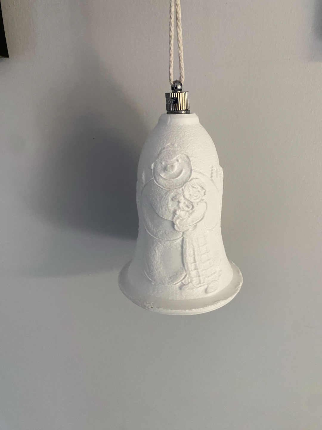 the snowman Christmas bell