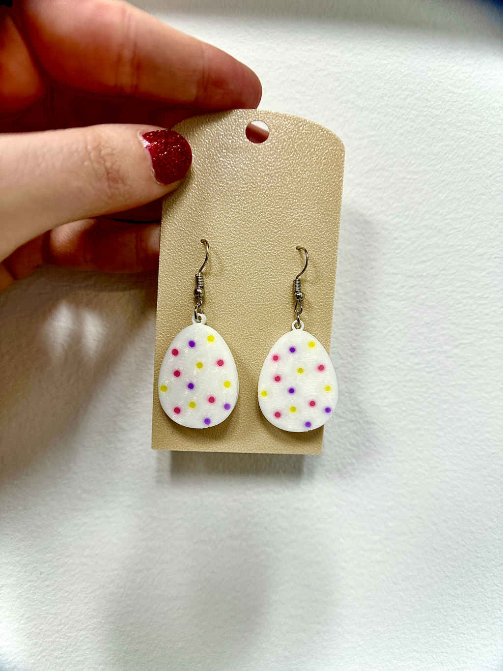 Easter Egg Earrings - Commercial Use