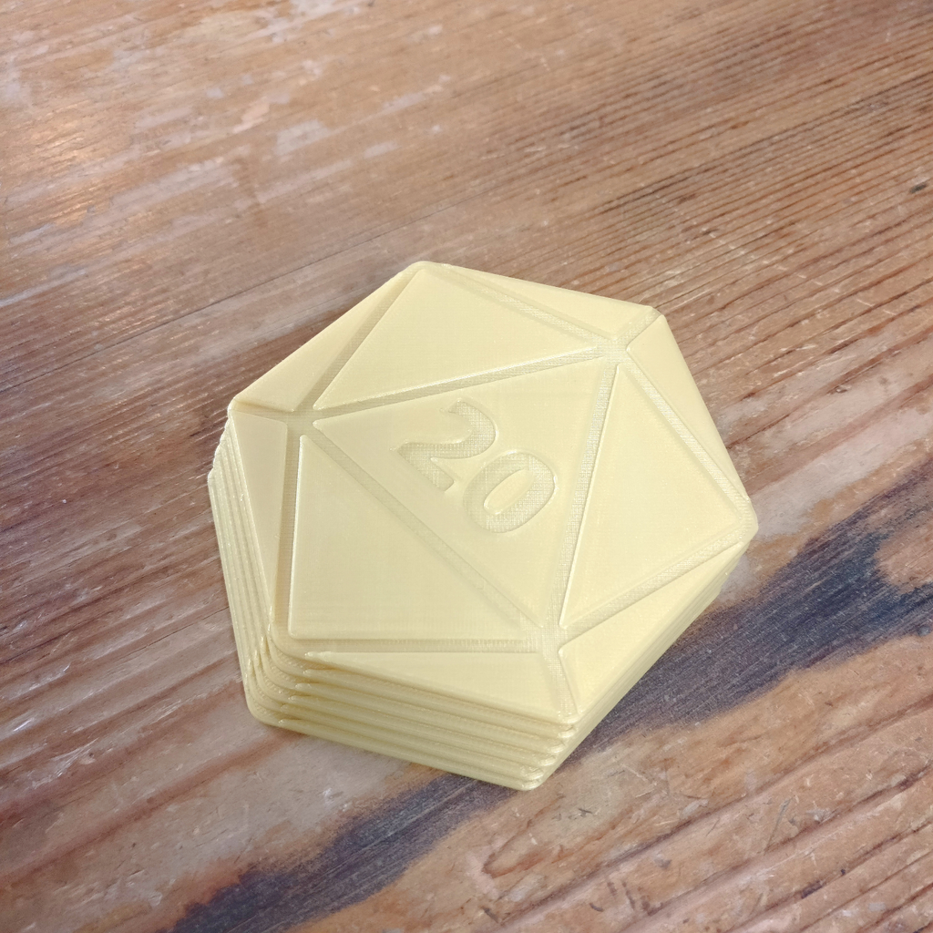 D20 Coasters