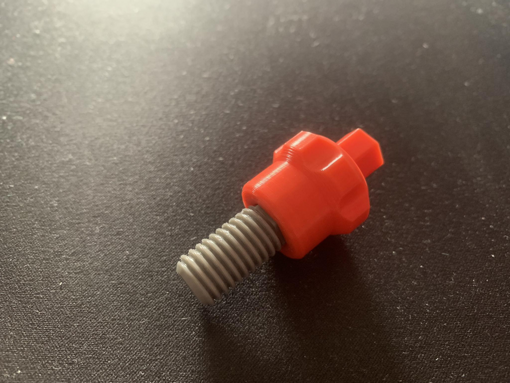 Metric thread testbolt