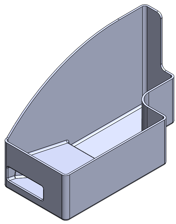 Slim A1 Poop Bucket with holder for cutting pliers