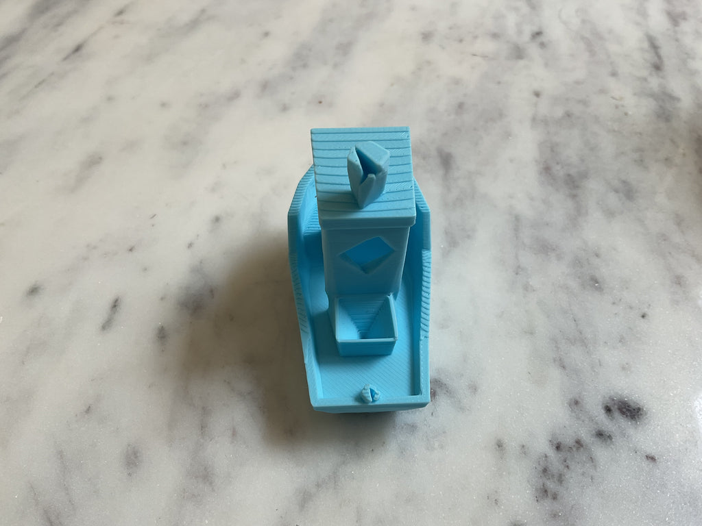 Low Poly 3dBenchy with only 562 Triangles