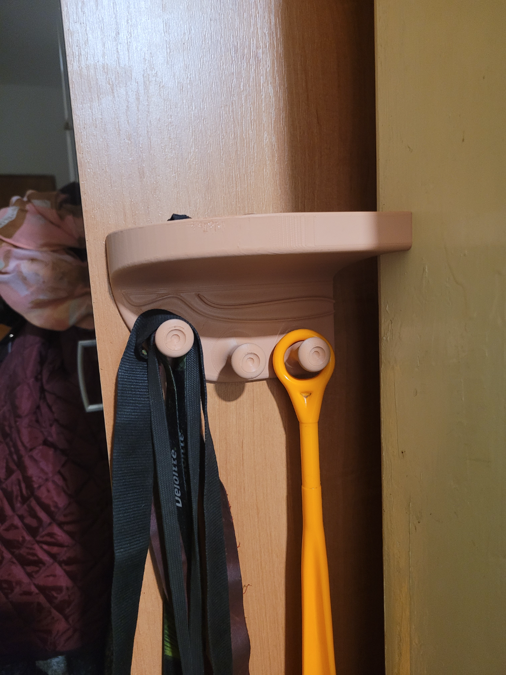 Designer Shelf with Hangers