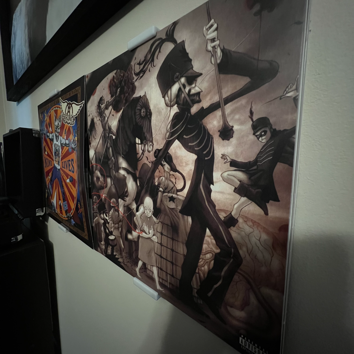 Vinyl Record Wall Display