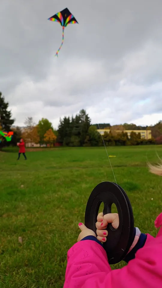 Flying kite reel