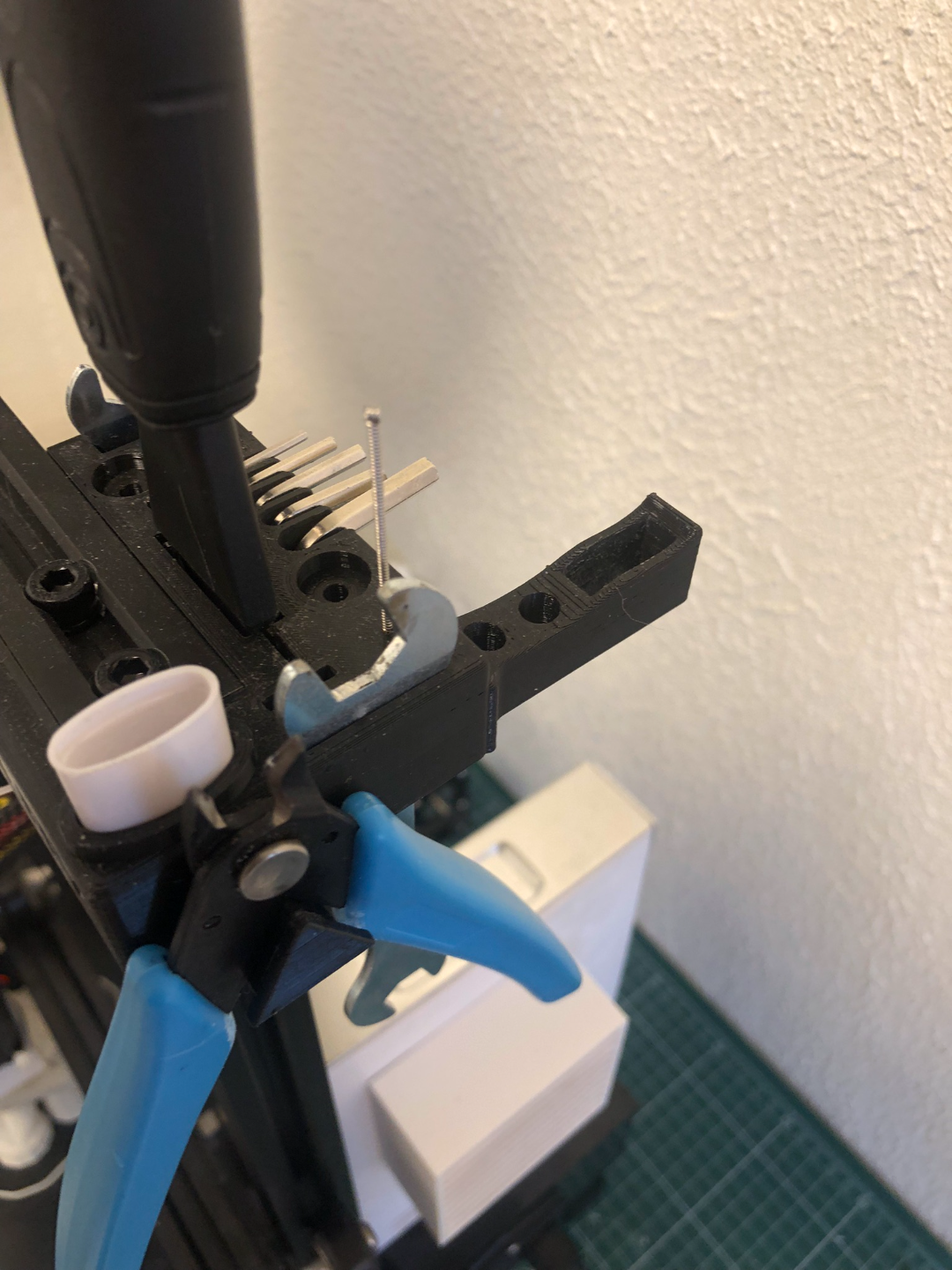 Ender 3 Tool Holder with a caliper holder