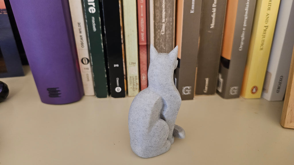 Cat sculpture