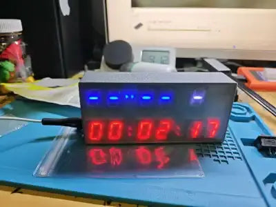 GPS北斗卫星自动万年历数显表外壳