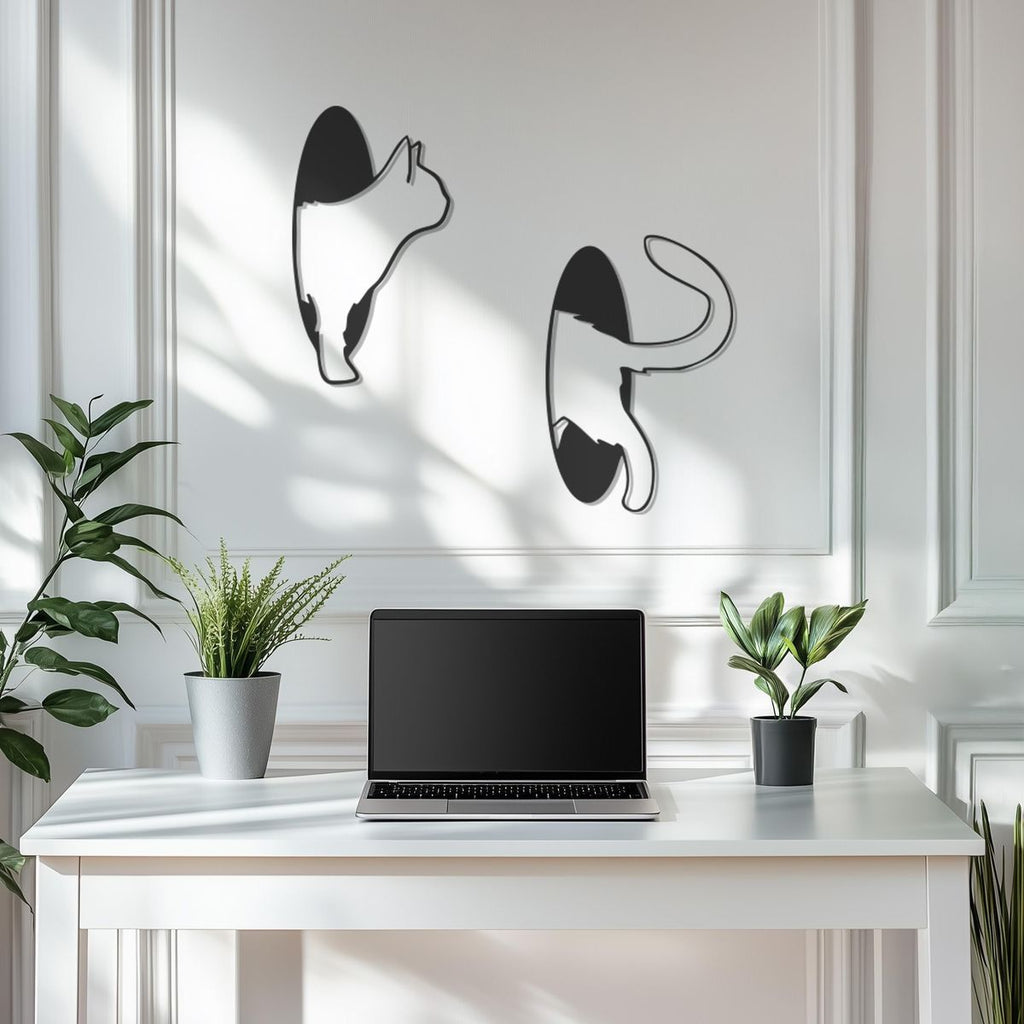 Portal Cat – Interdimensional Wall Decor