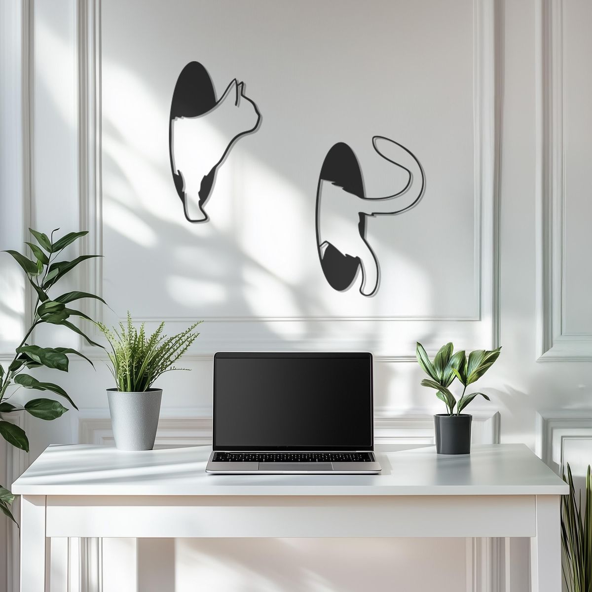 Portal Cat – Interdimensional Wall Decor