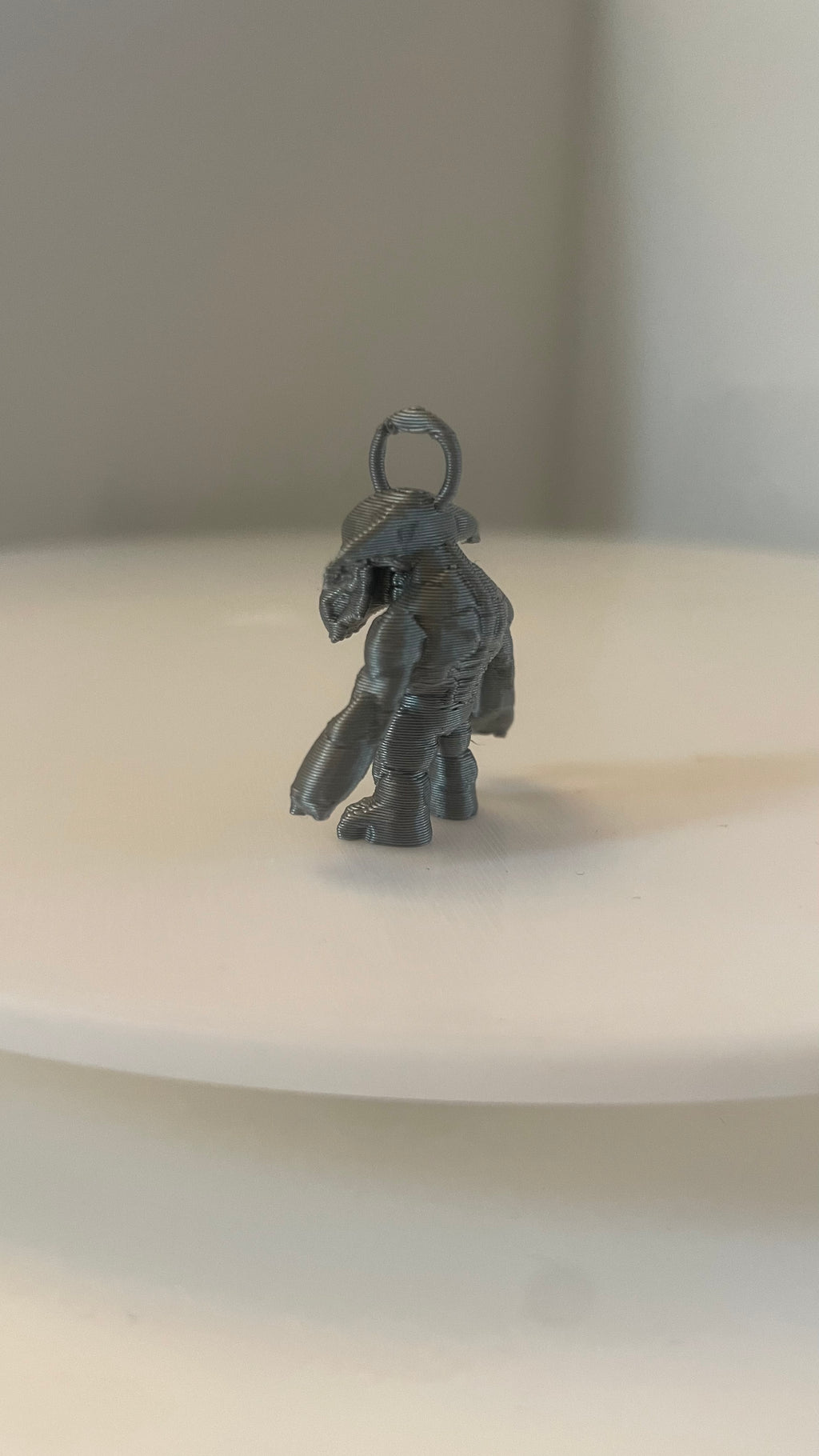 Sin icon DOOM keychain