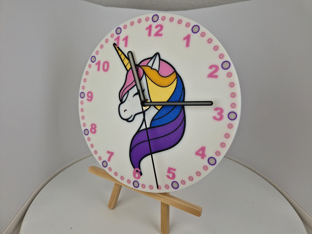 Unicorn clock