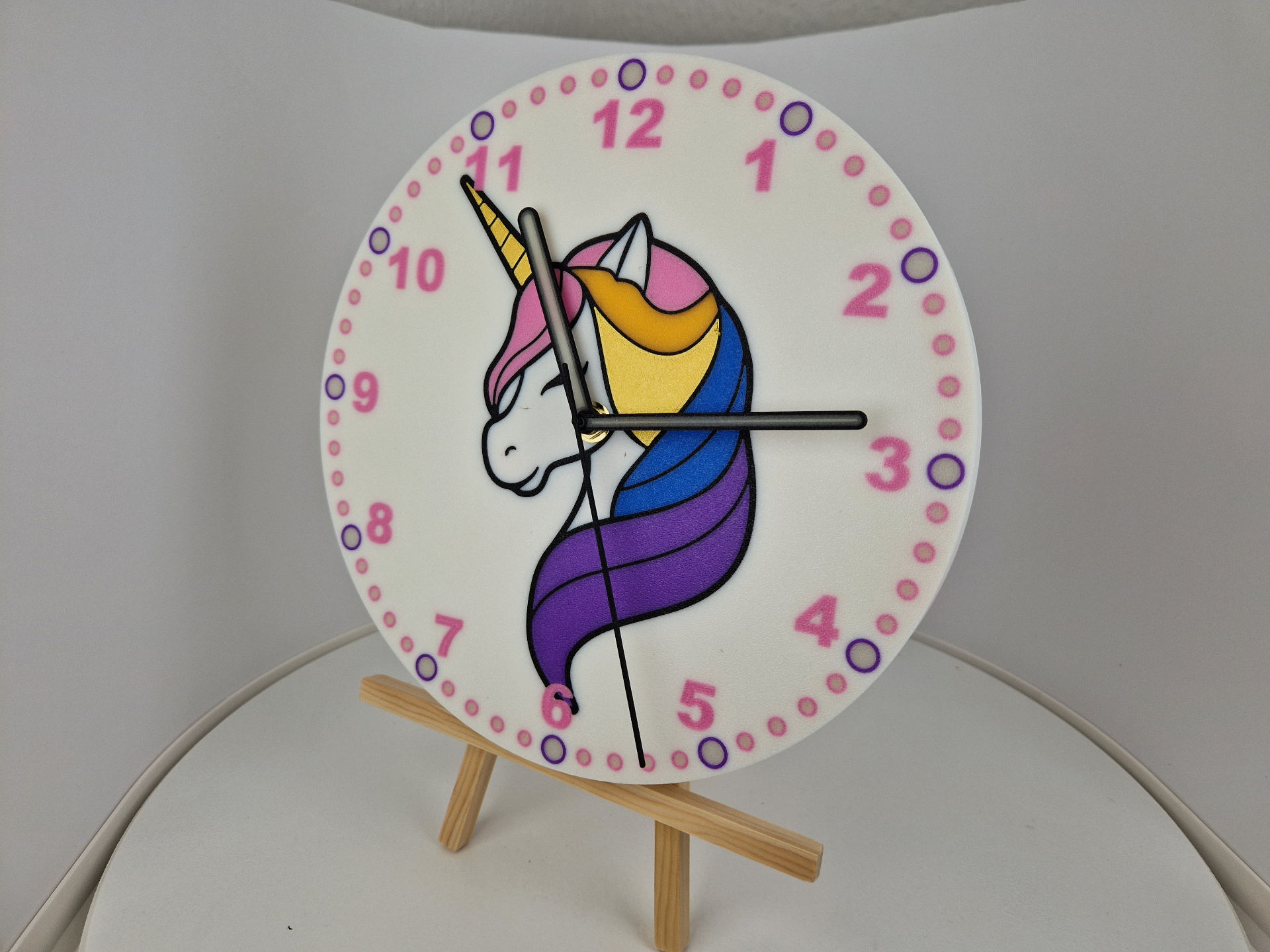 Unicorn clock