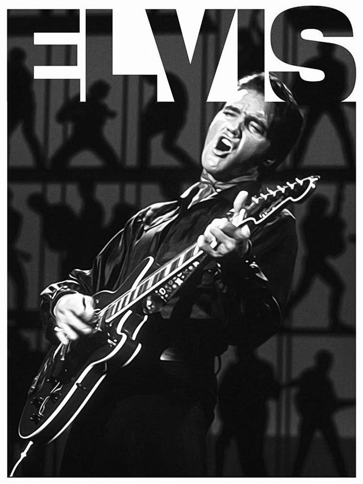 Elvis 68' Comeback Special Hueforge