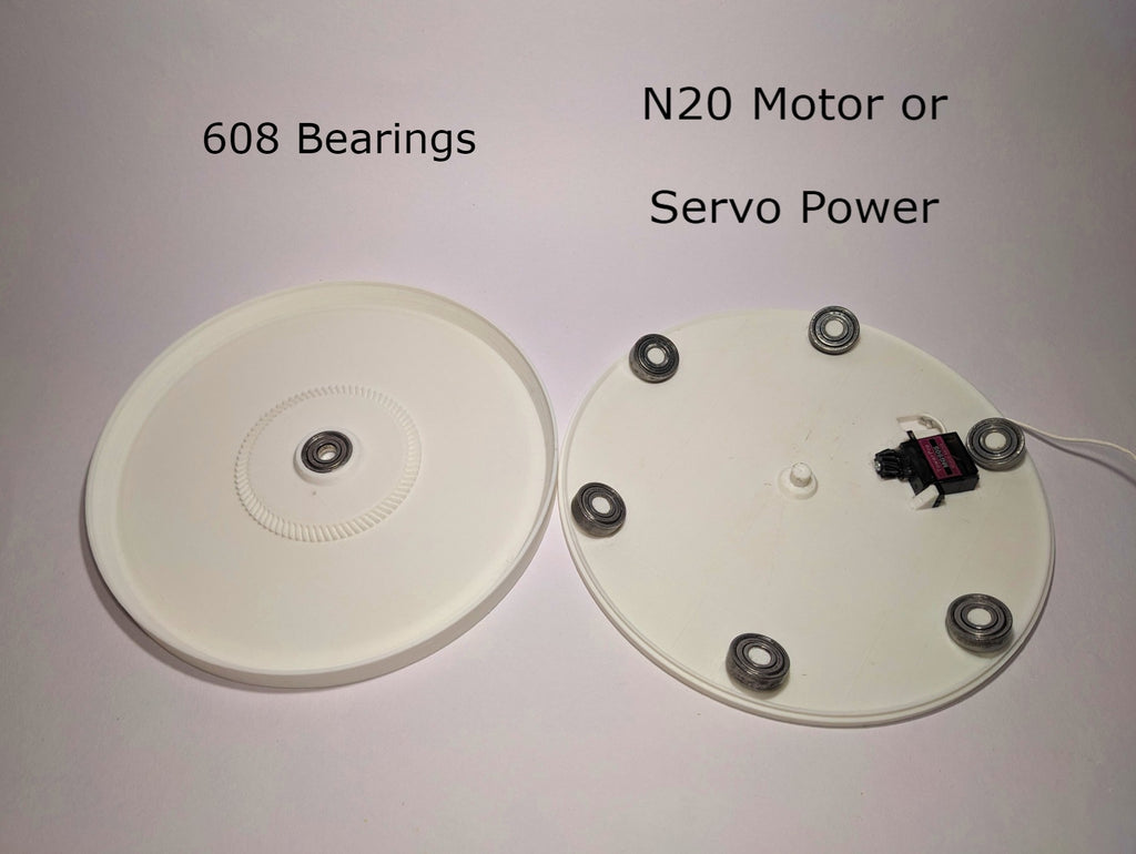 Ultra Low Profile Turn Table