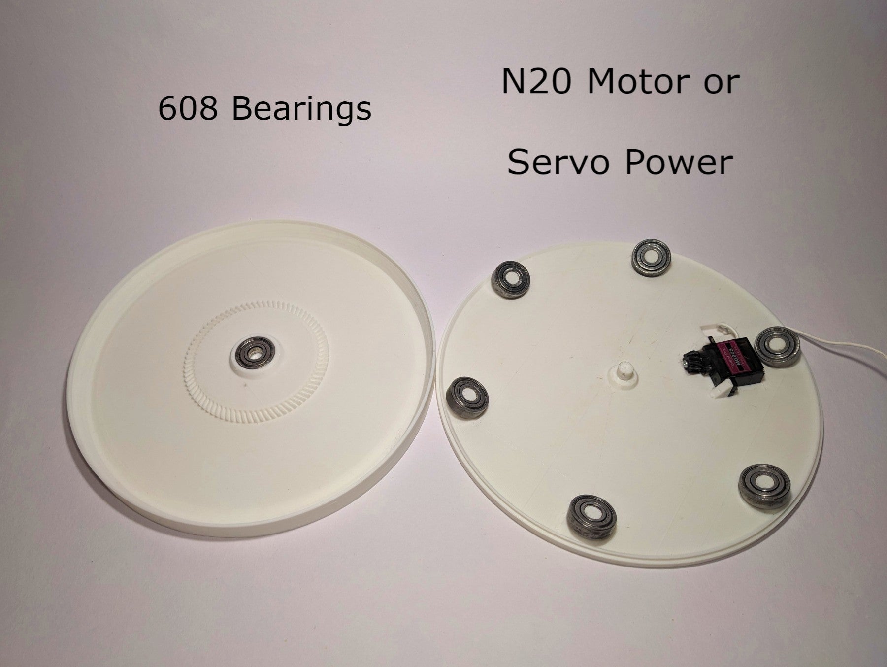 Ultra Low Profile Turn Table