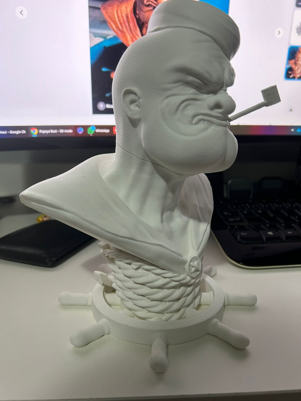 Popeye bust