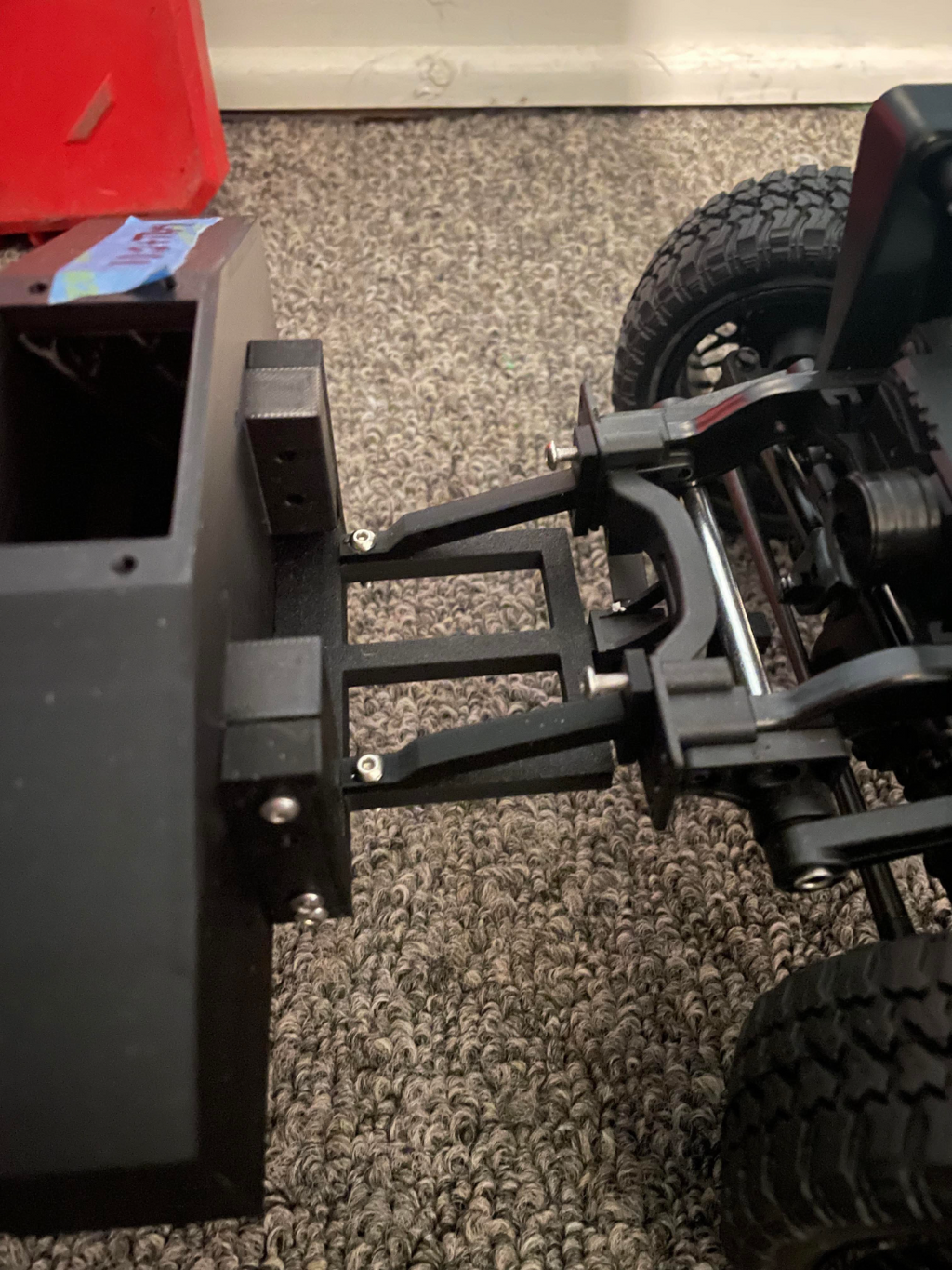 Scx Trx Cen Weight Box for RC Puller